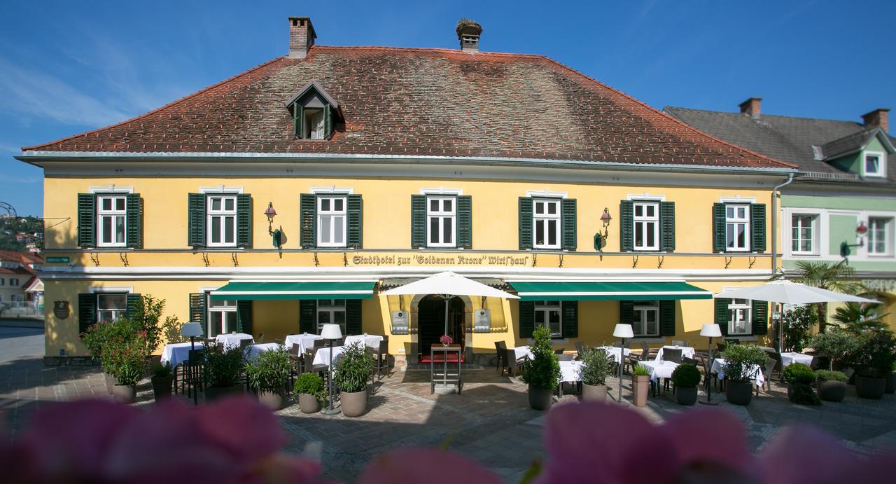 Stadthotel Zur Goldenen Krone Weiz Kültér fotó